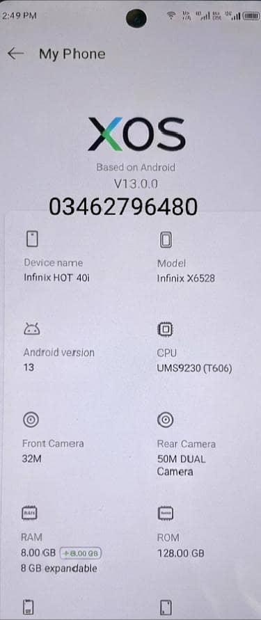 Infinix Hot 40i