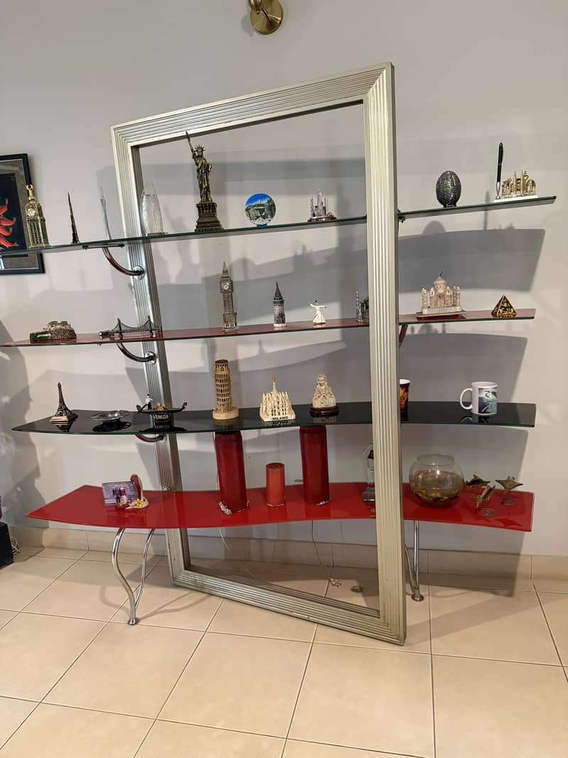 Display shelf (side unit) 1