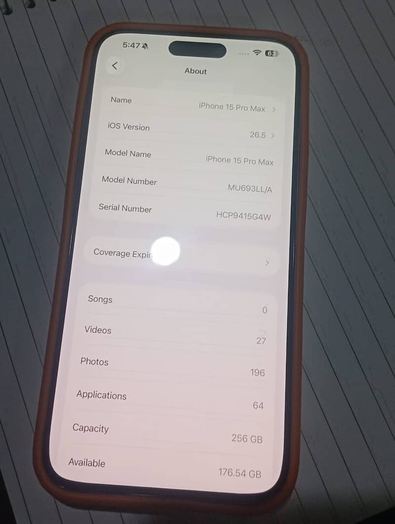 Apple iPhone 15 Pro Max 256GB – Black Titanium 1