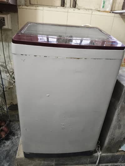 Haier 12 KG auto matic Washing machine har chez ok hy condition 10 by