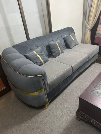 7 seater L shaped sofa