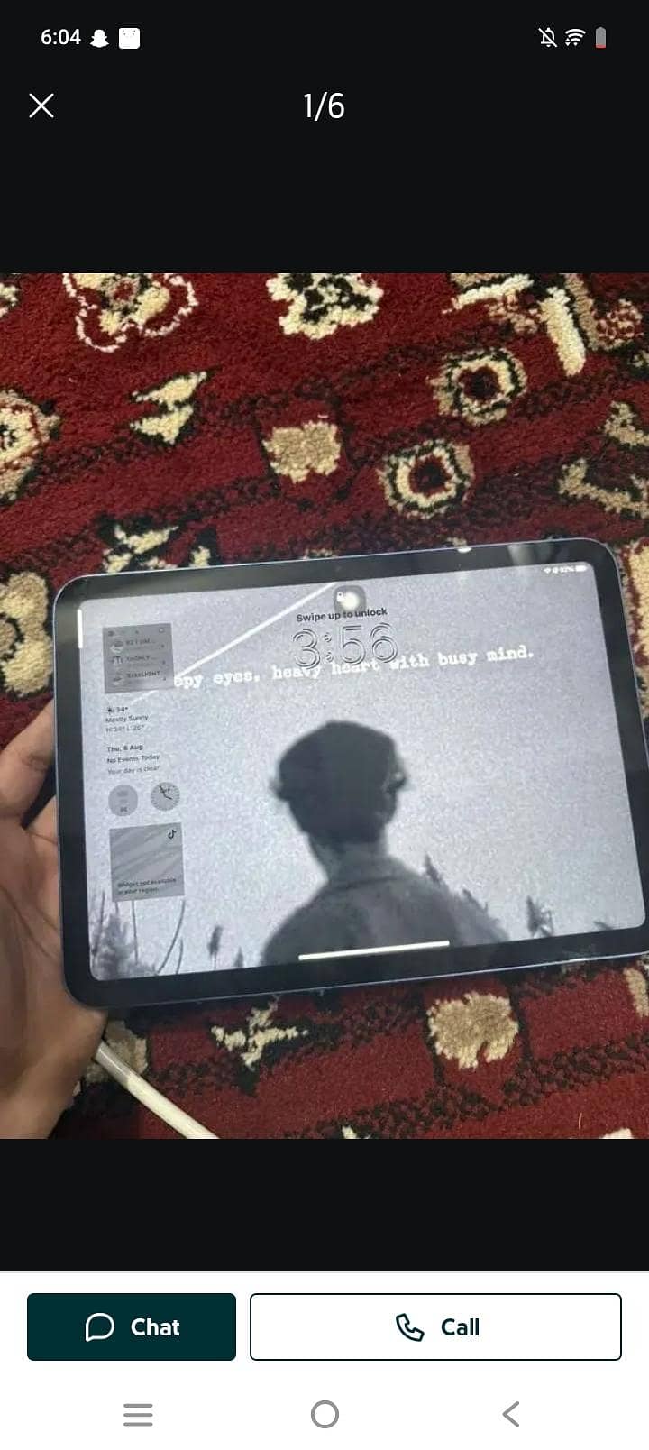 IPAD A16, 10/10 condition 4