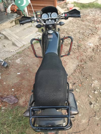 Suzuki Gs 150 modified bike with imported led lights,air pump
