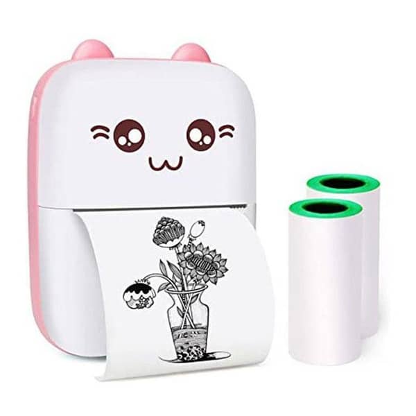 Mini Printer Portable Pocket Thermal Printer. .