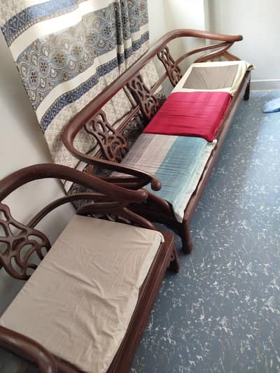 Two Three Seater Sofa Set for Urgent Sale