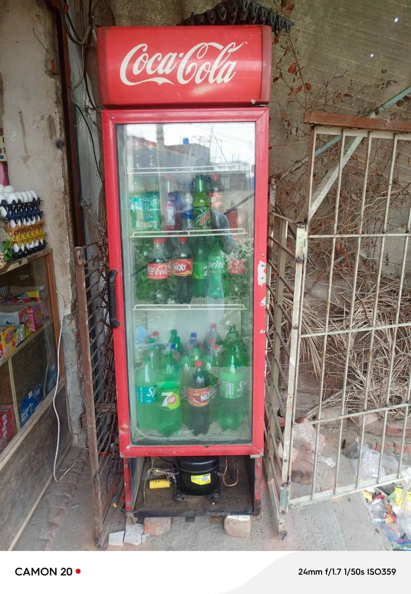 coca cola chiller refgrater 1