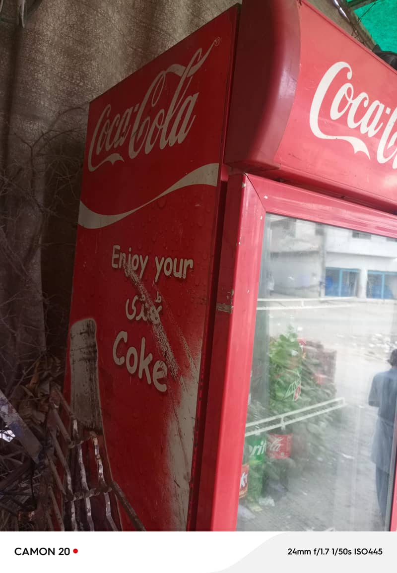 coca cola chiller refgrater 2