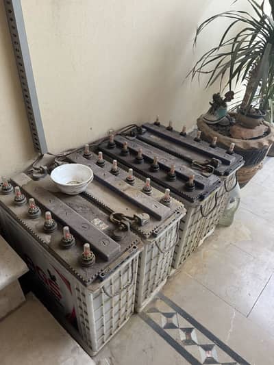 AGS 12v 140 AH (20HR) 4 batteries for sale