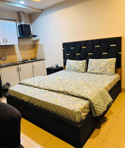 Title Studio Apartment for Rent in Gulberg Greens Daily & Weekly Basis Available