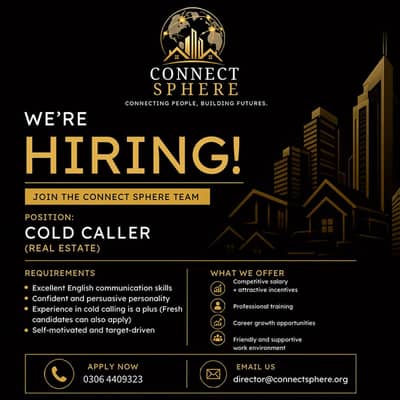 experienced calling agents needed
