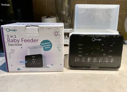 OrnaVo 3-in-1 Baby Feeder Sterilizer and Warmer with original box