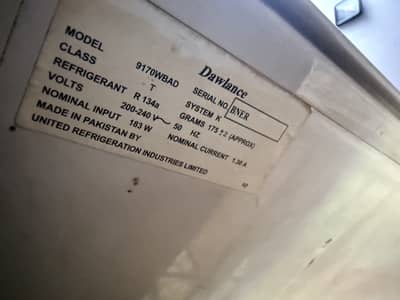 Dawlance 9170WBAD Refrigerator