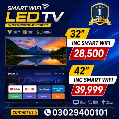 Smart WiFi LED TVs at Amazing Prices | 32” & 42”