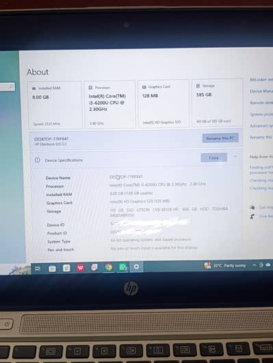 HP EliteBook 820 G3 – Business Laptop