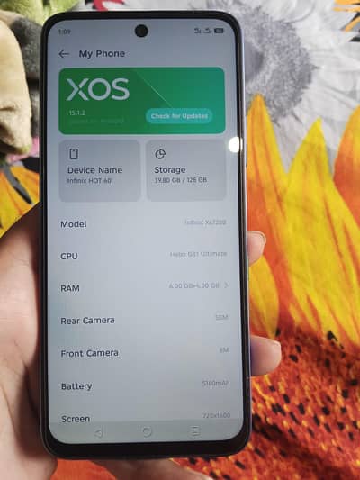 Infinix hot 60i 6/128