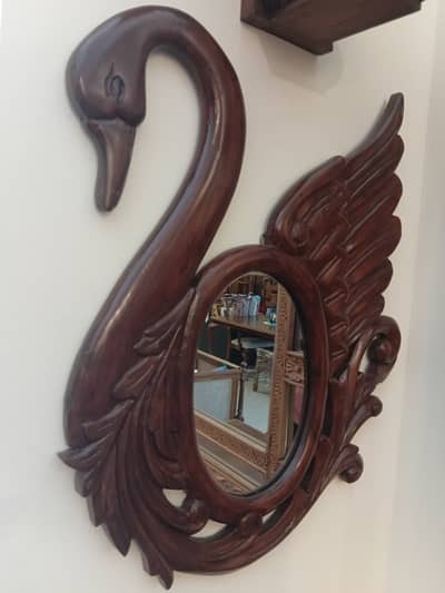 Burma Teak Wood, wood crafted duck teak colour