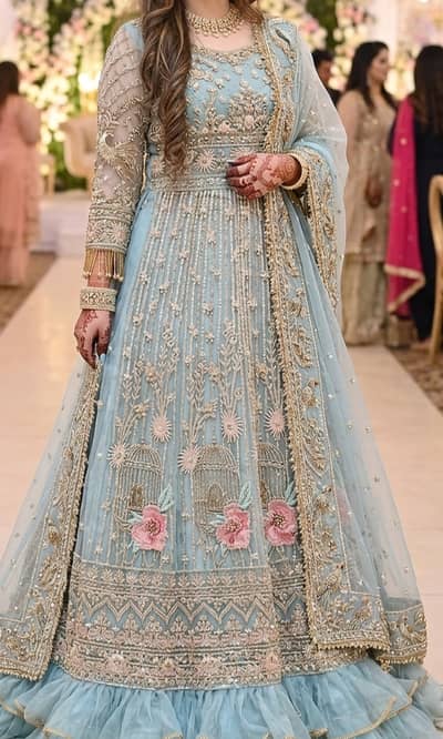 Heavy bridal Valima Maxi
