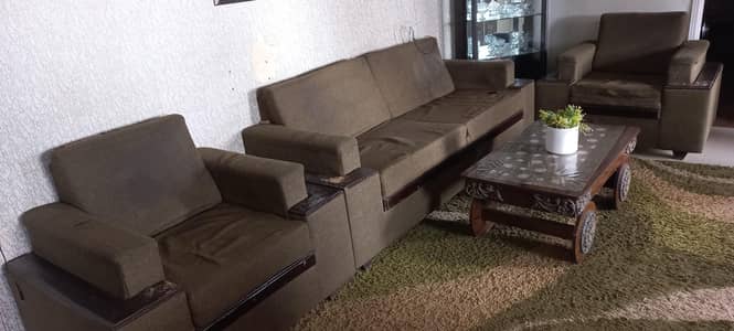 5 seater used sof .  .