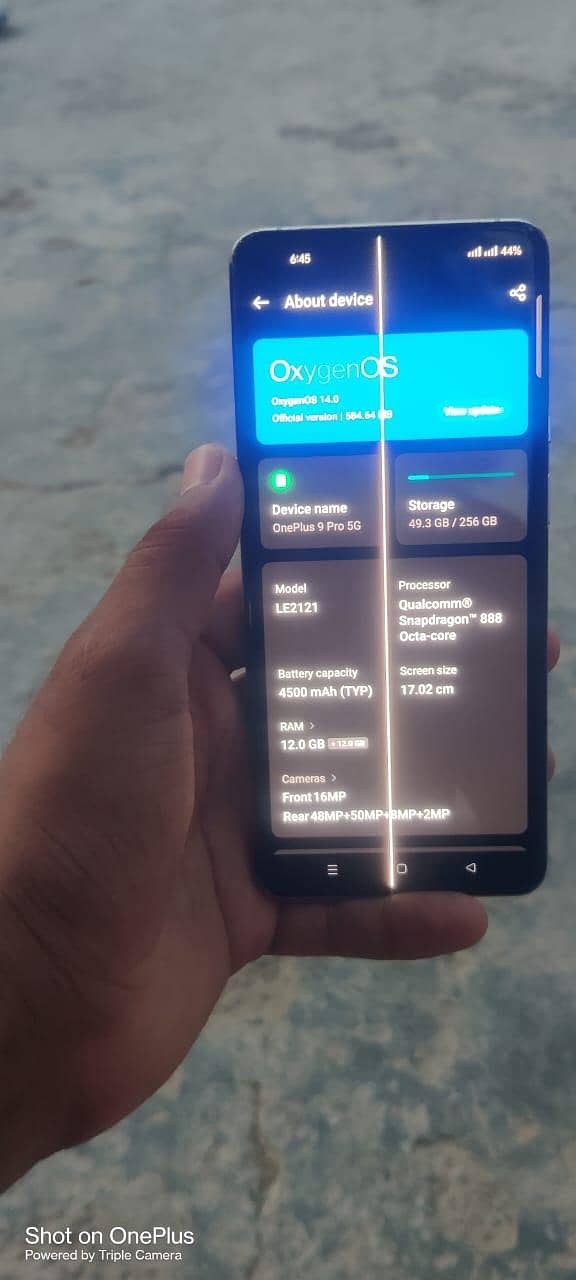 OnePlus 9 pro dual sim approved 6