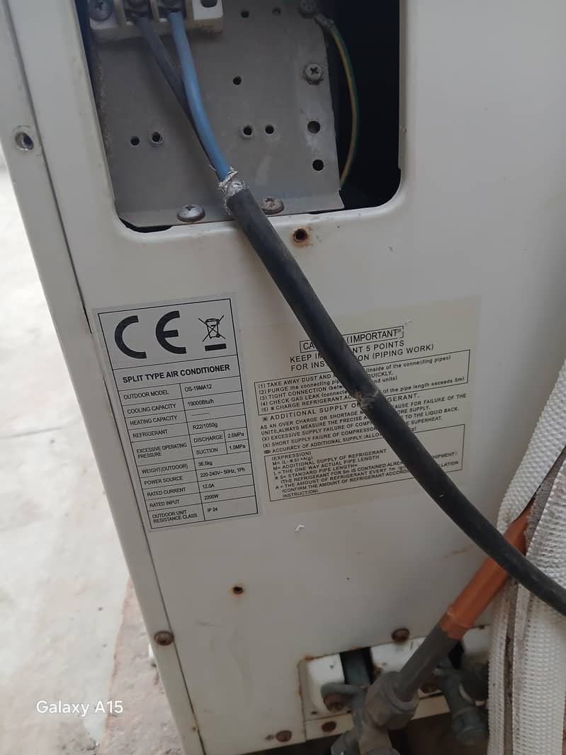 orient 1.5 ton split ac 1