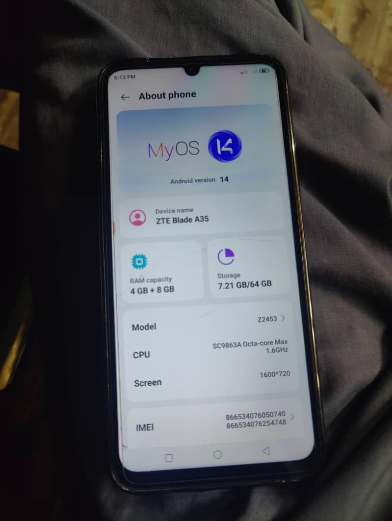 Zte Blade A35 1