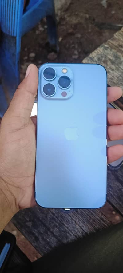 Apple iPhone 13 Pro Max blue colour jv 256 gb