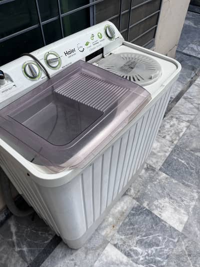 Haier 8.5kg Twin Tub Washing Machine - Cleano Series - Used 5 Years