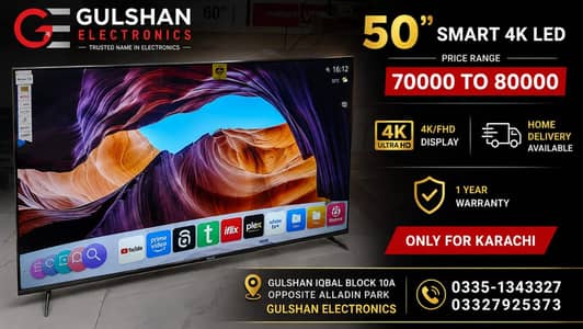 1 DAY SALE LED TV 43 INCH SAMSUNG GOOGLE TV ANDROID ULTRA SLIM 4K UHD