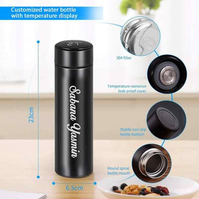 LED smart water bottle
