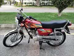 # Honda CG 125 2025 Model – Urgent Sale | Almost Brand New