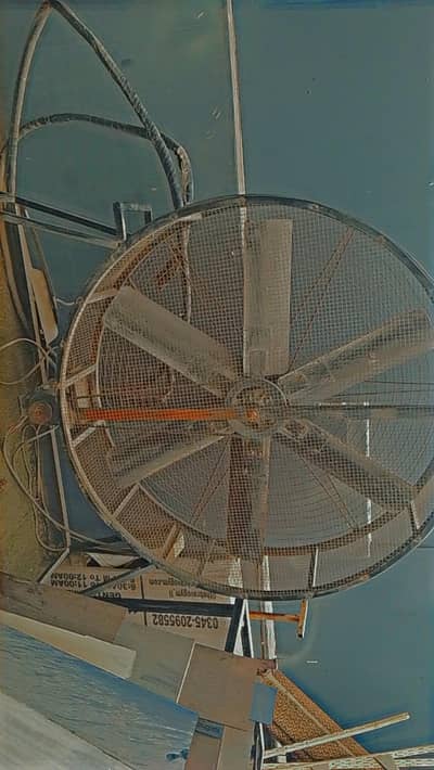 Huge Heavy-Duty Industrial / Masjid Fan – Excellent Condition