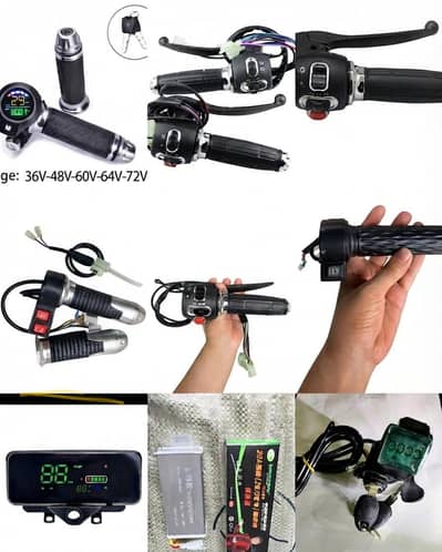 Electric bike E bike Throttle Battery charger 48v 60v 72v 5A 8A 10A