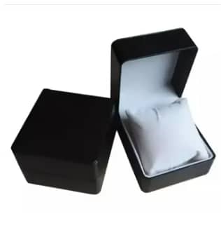  Luxury Black Watch Box | Premium Watch Organizer | Stylish Storage
