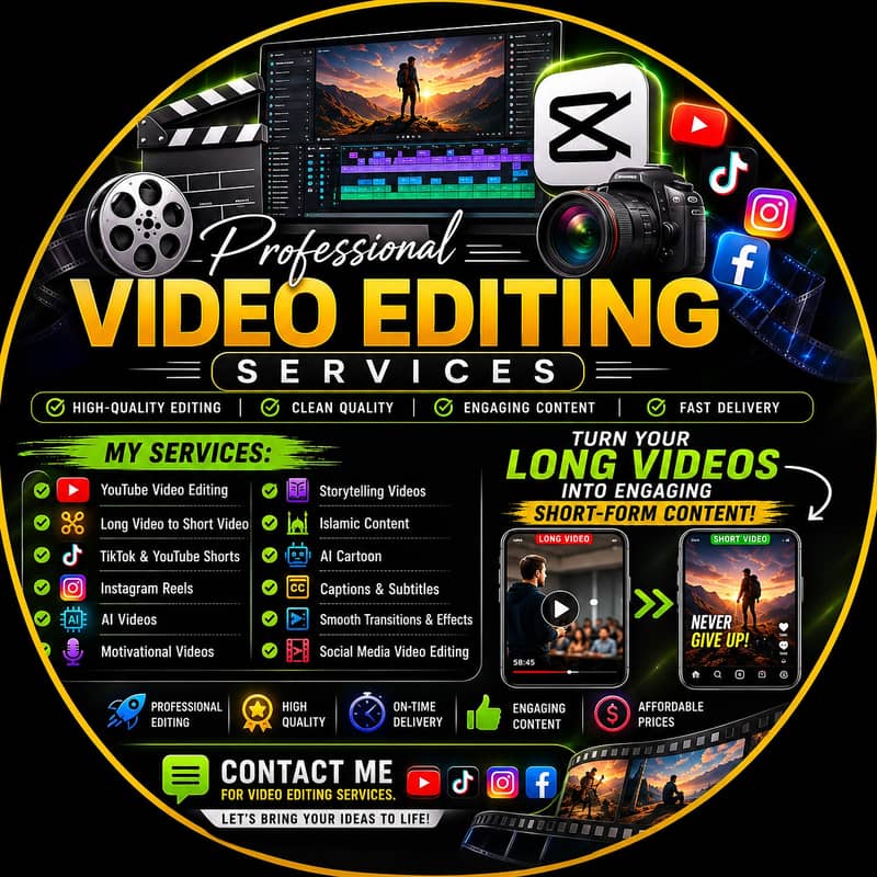 Professional Video Editing Services | CapCut Editor 0