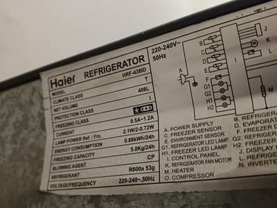haier  company fridge