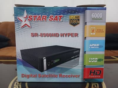 StarSat SR-8900HD Hyper | Box Pack | Just 1 Day Used (Like New)