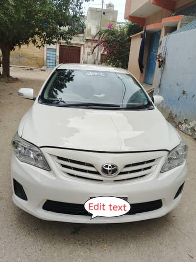Toyota Corolla XLI 2009