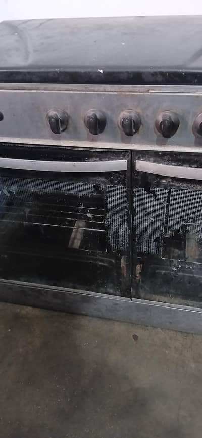 gas stove with oven