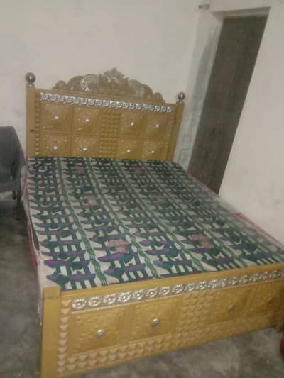 iron bed