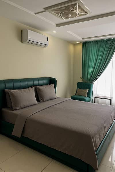 Daily Basis One Bed Furnished Apartment In Bahria Town Lahore