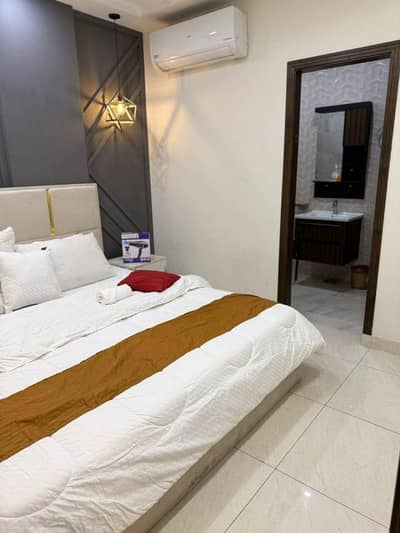 Daily Basis One Bed Furnished Apartment Available For Rent In Bahria Town Lahore