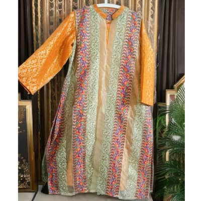 long coat with iner and Dupatta medium size