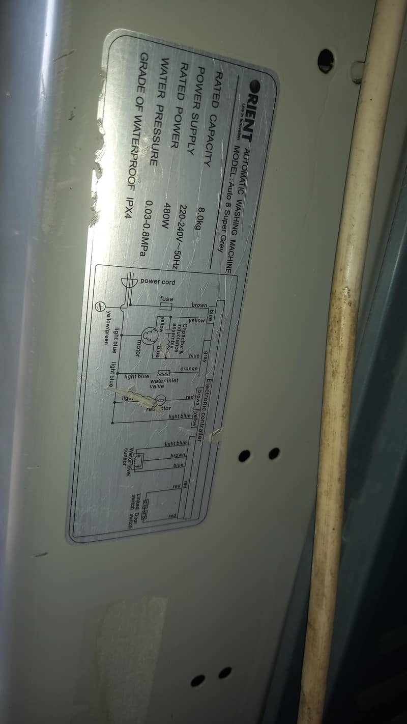 automatic washing machine 8