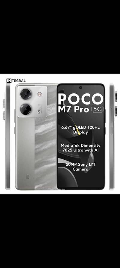 Xiaomi POCO M7 Pro 12/256 5g non pta tax 17k