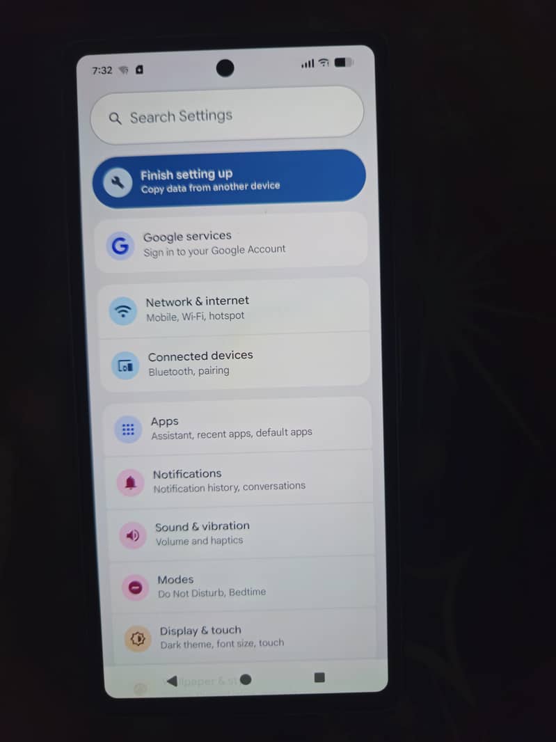 Google Pixel 7a Offical PTA 7