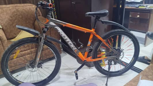 Proton MTB, 26-inch type cycle, front/rear suspension aur disc brakes