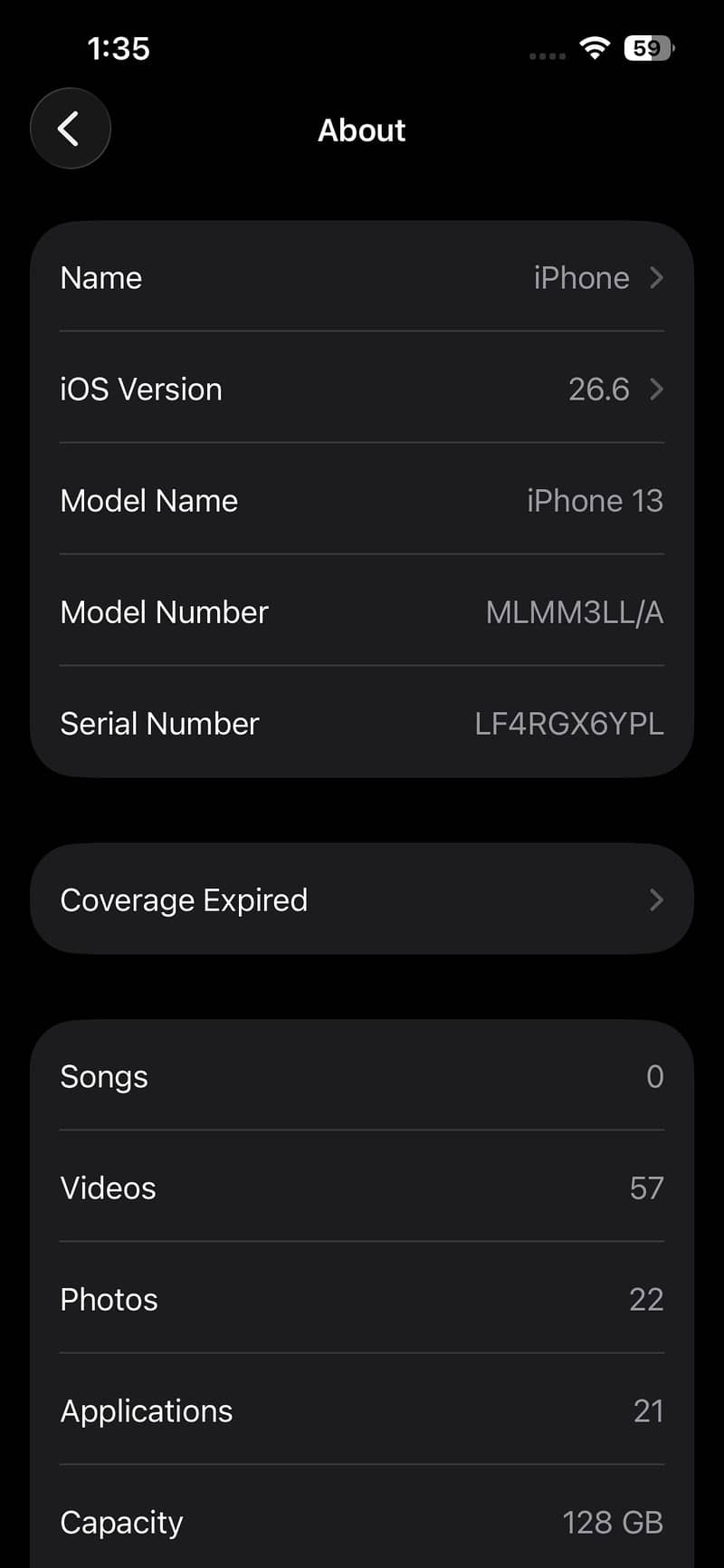 Apple iPhone 13 128 gb fu 1