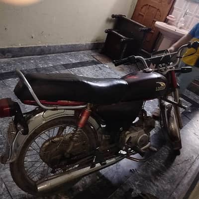 united bike 2022 model red colour genuine engine