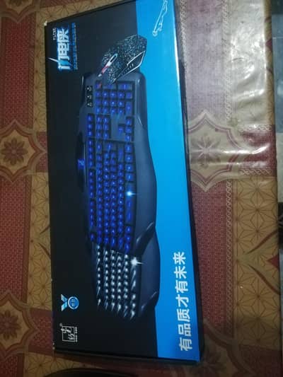 RGB Keyboard Mouse Headphones