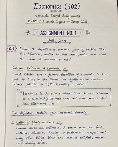 Assignment writer
